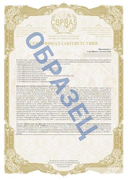 Образец Приложение к СТО 01.064.00220722.2-2020 Черноголовка Сертификат СТО 01.064.00220722.2-2020 